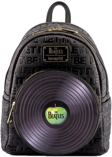 Loungefly The Beatles Let It Be Vinyl Record Mini Backpack