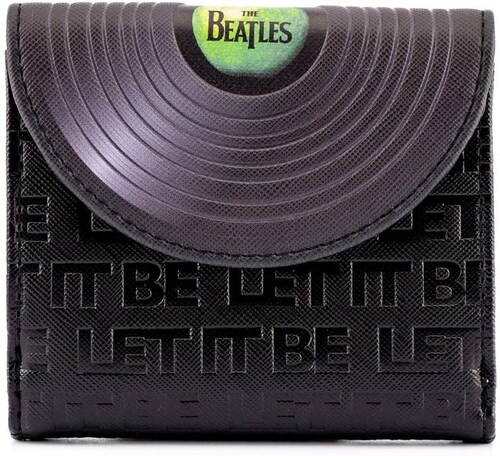 Loungefly The Beatles Let It Be Cartera de piel sintética con discos de vinilo