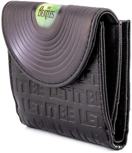Loungefly The Beatles Let It Be Cartera de piel sintética con discos de vinilo