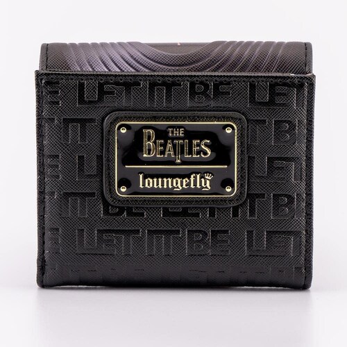 Loungefly The Beatles Let It Be Cartera de piel sintética con discos de vinilo