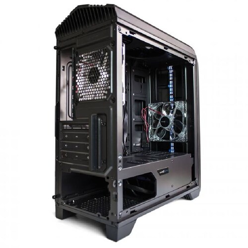Gabinete Game Factor Csg500 Matx Red,Usb 3.0,1 Vent 120Mm S/Fte