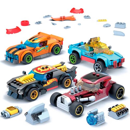 Mega Construx Personalizador De Carros De Hot Wheels
