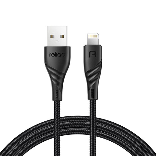 Cable Lightning a USB Carga y Datos Certificación MFI 1.2m