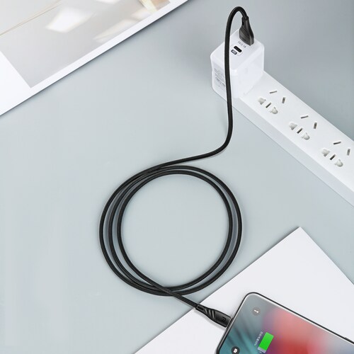 Cable Lightning a USB Carga y Datos Certificación MFI 1.2m