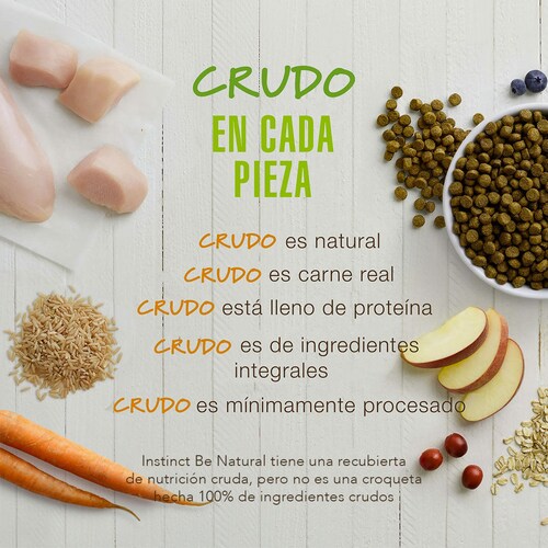 Instinct Be Natural Alimento para gatos con Carne de Pollo 6 kg..