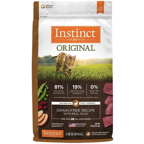 Instinct Original Receta de Pato 4.5 kg para Gatos