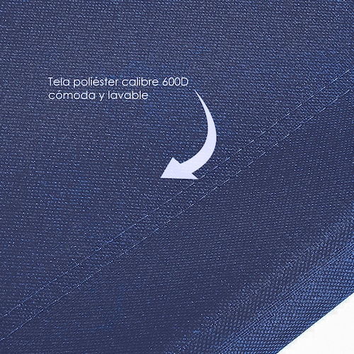 Camastro Plegable Camping, Cama Para Exterior Tipo Militar Azul Marino