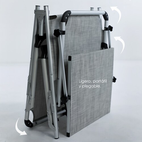Camastro plegable para playa o camping