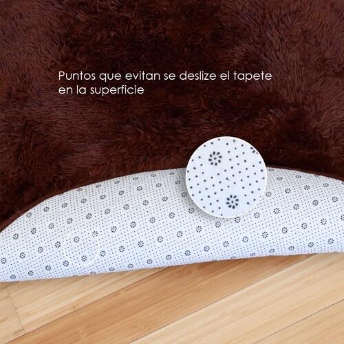 Tapete shag café 1.10x.60 m