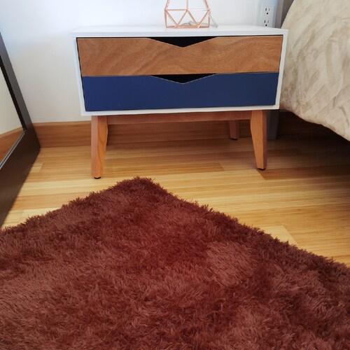 Tapete shag café 1.10x.60 m