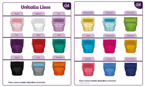 20 pack pañales de tela unitalla Ecopipo 