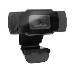 CAMARA WEB GHIA 720P WEBCAM USB IDEAL PARA EQUIPOS DE ESCRITORIO COLOR NEGRO MICROFONO 3.5MM PC LAP