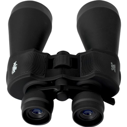 Binocular con zoom 12-45 x 70 mm.
