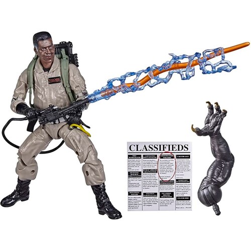 Zeddemore Hasbro Cazafantasmas Figura De Colección