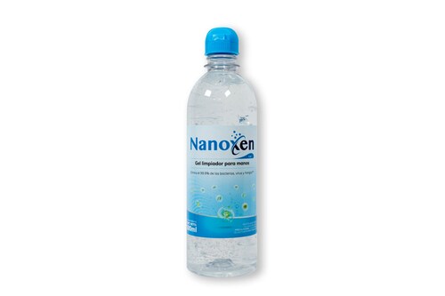 Gel Antibacterial 500 ml NanoXen sanitizante, Desinfectante