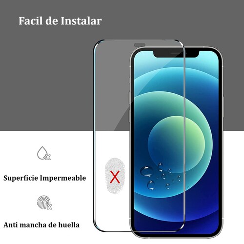 Protector de  Pantalla + Protector de Cámara Trasera para iPhone 13 Pro de Vidrio Templado