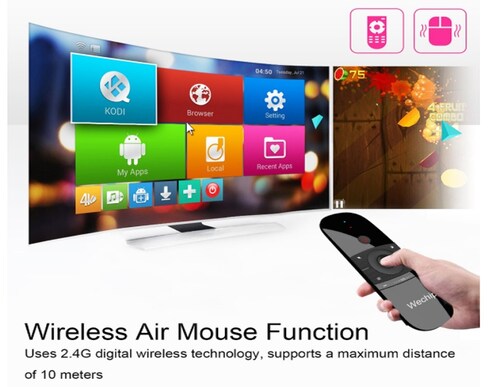  Control Remoto universal smart para Smart TV Android TV Box Laptop PC