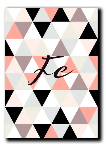 Cuadros Decorativos Set de 3 pzs Canvas fe y amor #2 60 X 90 cm