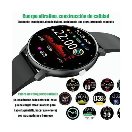 Reloj Inteligente Bluetooth 1.28 Zl02 Impermeable