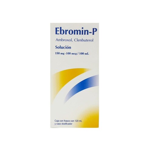 Ebromin P Ambroxol, Clenbuterol 120 Ml Degorts Chemical 