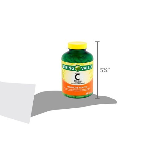 Vitaminas C+Rosa Mosqueta Sistema Inmune SpringValley Producto Importado antioxidante 