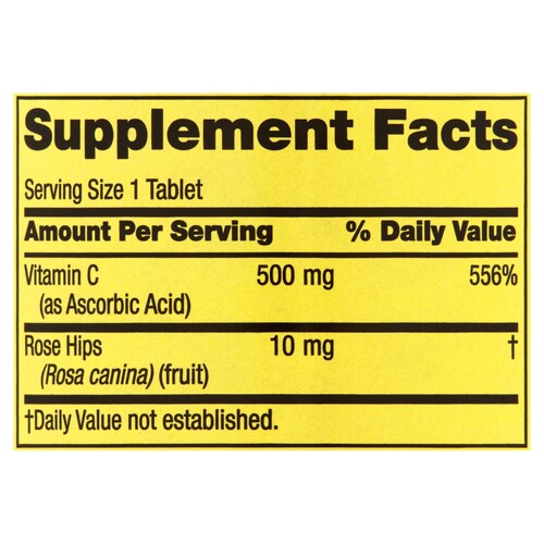 Vitaminas C+Rosa Mosqueta Sistema Inmune SpringValley Producto Importado antioxidante 