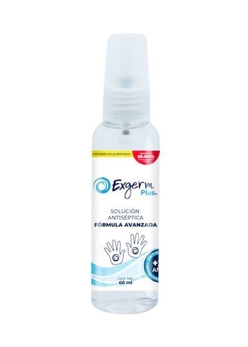 Desinfectante Antibacterial Antiséptico Manos Con Clorhexidina Exgerm Plus 60 ml Spray