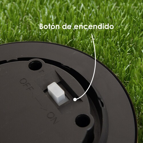 Lampara Solar De Piso 8 Leds Luces Para Exterior Impermeable
