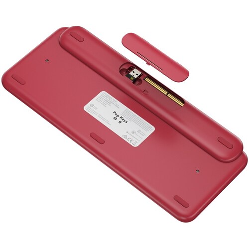 Teclado Logitech POP KEYS Heartbreaker Mecanico emojis Inalambrico USB Y Bluetooth 920-010715