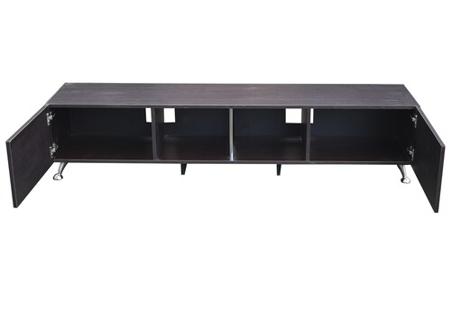  Mueble para TV de 77" London 1.80 mts  Inteligente  y Practico Hogare  Chocolate