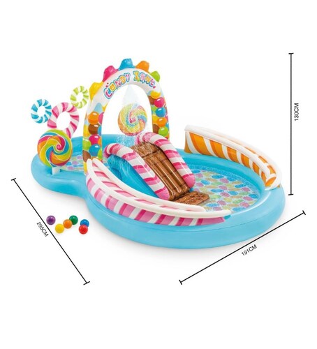 Piscina / Alberca Inflable Intex Isla De Dulces