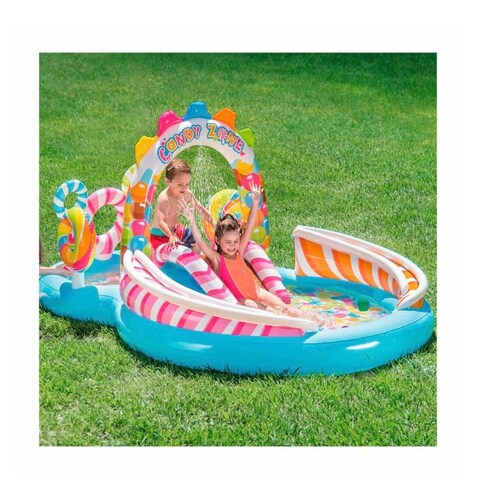 Piscina / Alberca Inflable Intex Isla De Dulces