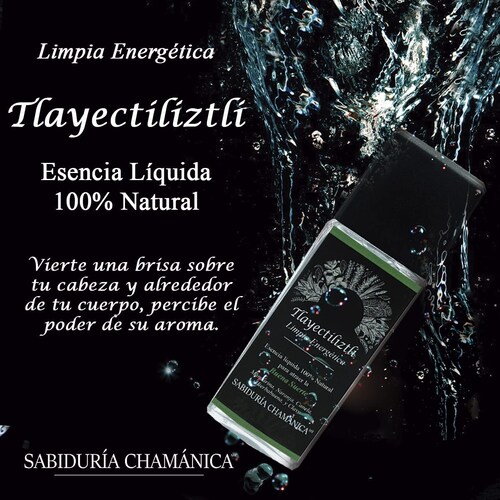 Splash Esencia de Hierbas Liquidas Tlayectiliztli - Buena Suerte, aceites, hierbas, esencial, natural, organico, plantas, splash, naturaleza