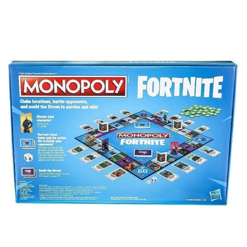 Fortnite Monopoly en INGLES Juego De Mesa