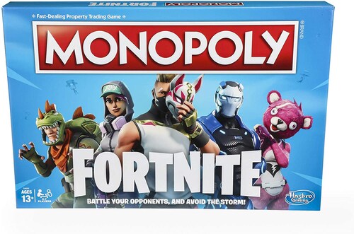 Fortnite Monopoly en INGLES Juego De Mesa