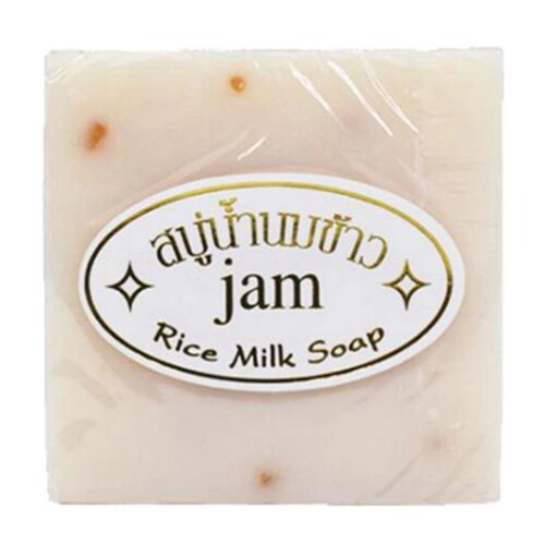 Jabón de Arroz Colágeno Y Leche Tailandés Humectante Aclarante.