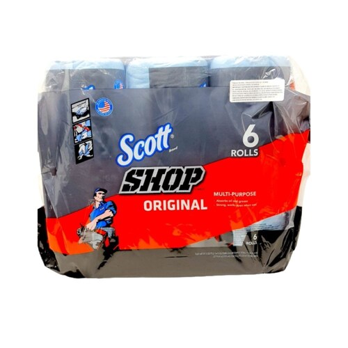 6 Rollos Toalla Scott Shop 