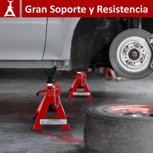 Torres Para Automovil 3 Ton Doble Seguro Gutstark