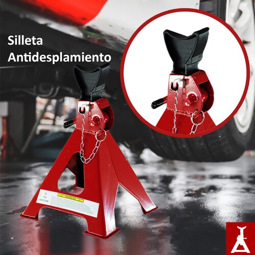Torres Para Automovil 3 Ton Doble Seguro Gutstark