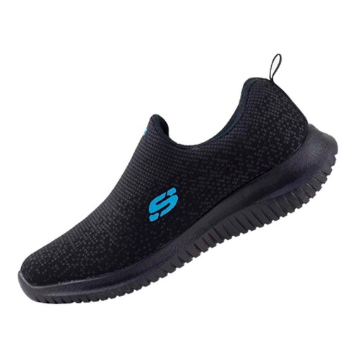 TENIS PARA EJERCICIO COMODOS SUELA LIGERA 110 NEGRO CIELO