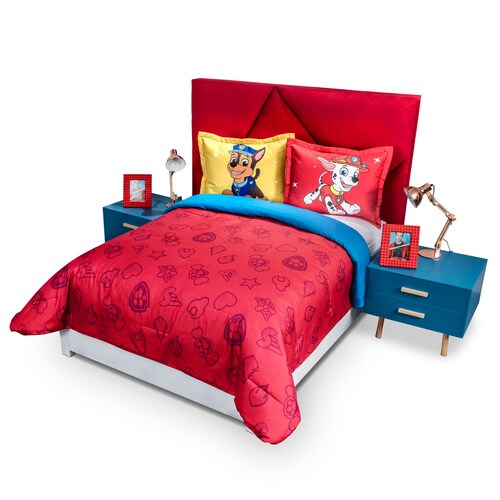 Juego de edredón Paw Patrol Team matrimonial, intima hogar