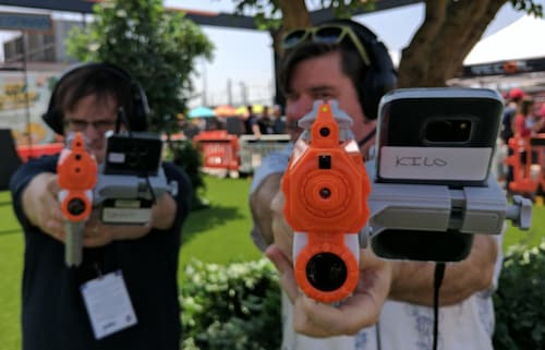 Recoil The World in Now 2 Pistolas Videojuego Vida Real Multi-Player Starter