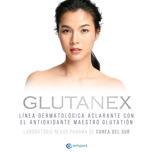 Glutatión GSH Glutanex TAB / Purificación Grado Farmacéutico con Aval Regulatorio / SIN Lácteos Soya Gluten Pescado Crustáceos Vitaminas Azúcares / De Corea del Sur
