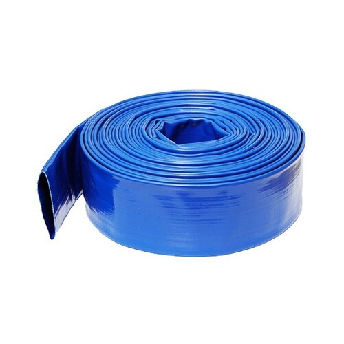 MANGUERA PLANA DE DESCARGA DE AGUA 1 PULGADA X 100 METROS 1PRA POWER RAIN USA
