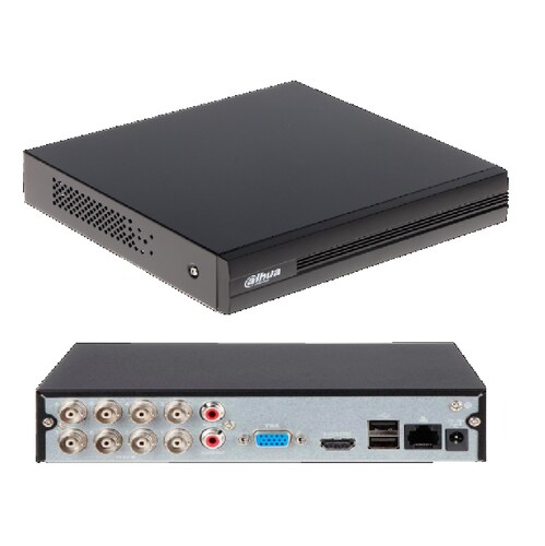 XVR Dahua 8 Canales 2MP lit Dahua Technology DH-XVR1B08-I 8 CAMARAS SEGURIDAD DVR GRAVADOR CASA