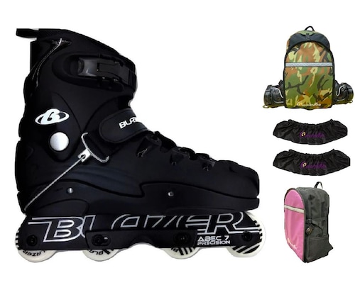 Patines Agresivos Blazer con Funda Cubreruedas y Maleta Omniroller de Regalo!