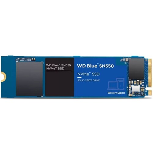 M.2 2280 SSD 1TB Western Digital WD Blue SN550 NVMe WDS100T2B0C