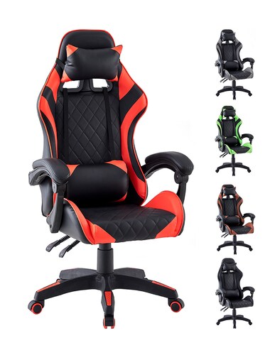Silla de escritorio Home office chair sportcar level Beckon Rojo