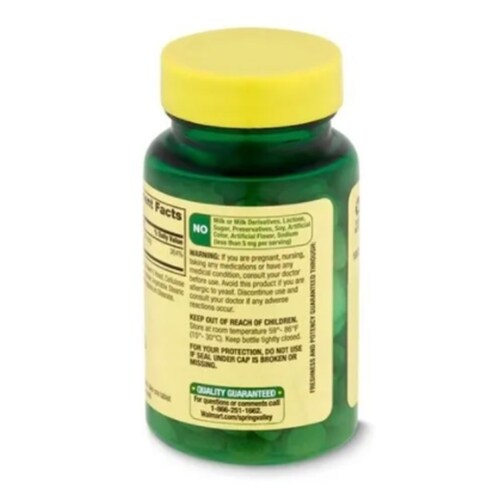 Selenio Selenium 200 Mcg 100tab Anticancerigeno Antioxidante Spring Valley 