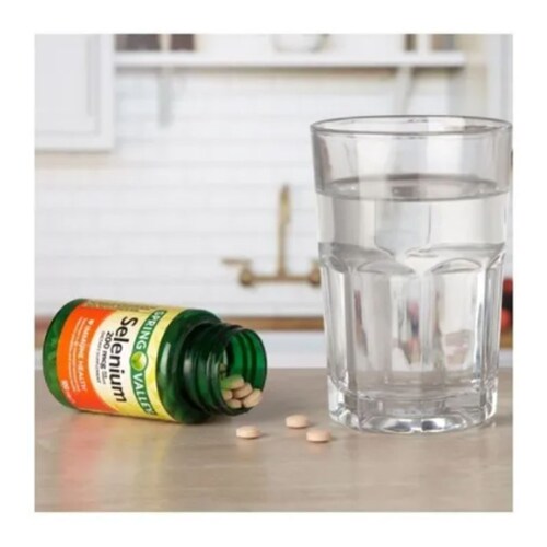 Selenio Selenium 200 Mcg 100tab Anticancerigeno Antioxidante Spring Valley 